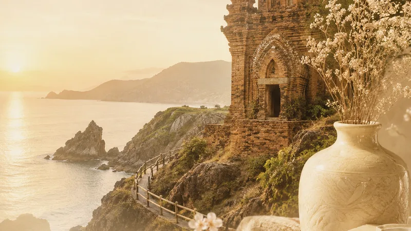 Bình Định với biển, tháp Chăm và dấu ấn văn hóa quê hương