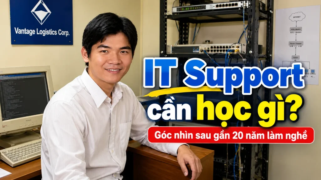 IT Support cần học gì?